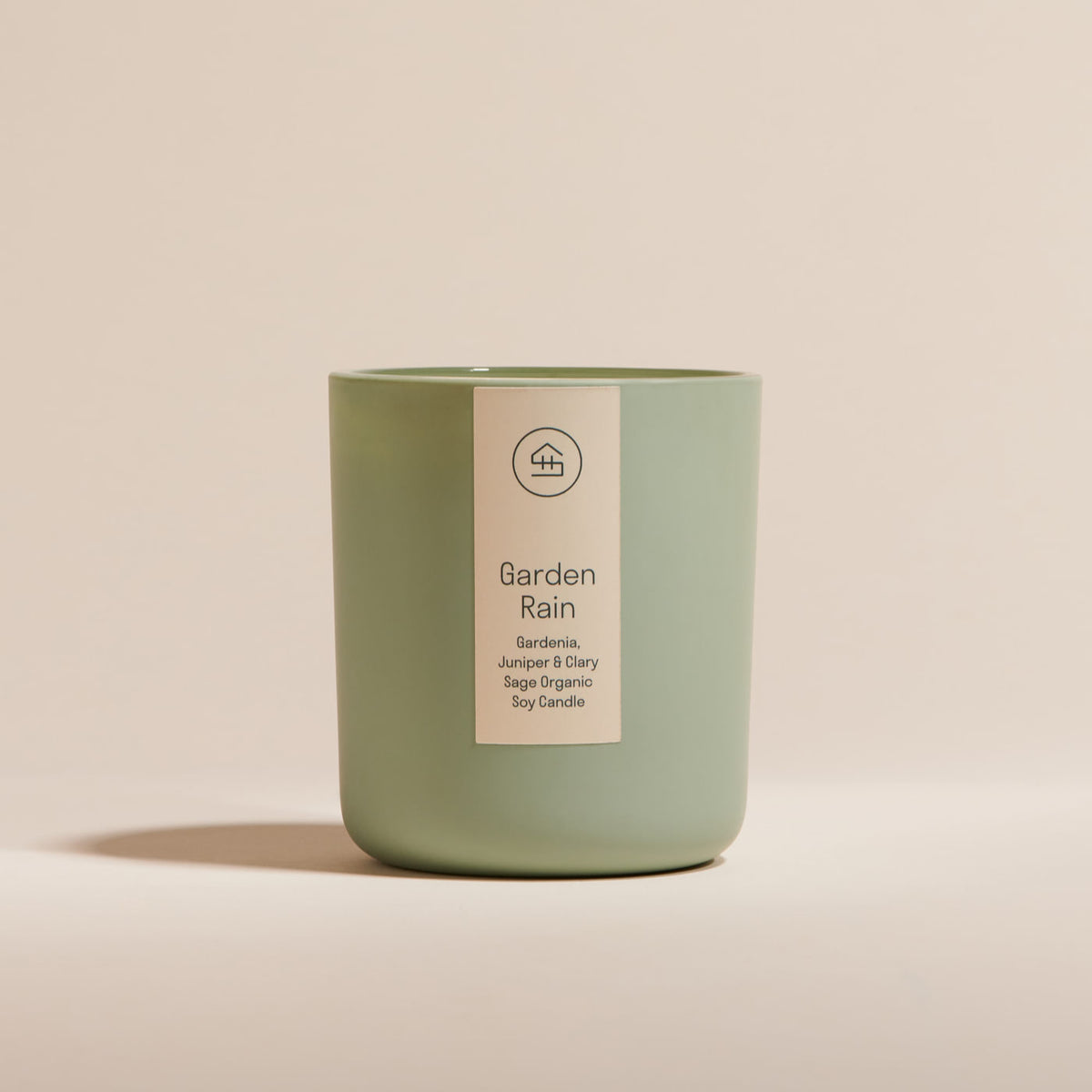 Garden Rain Organic Soy Wax Candle