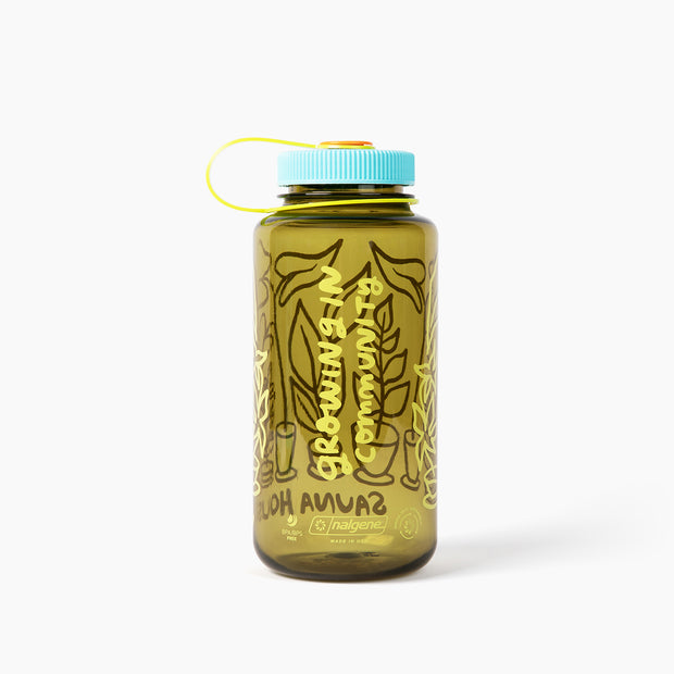 Water bottle back - Olive