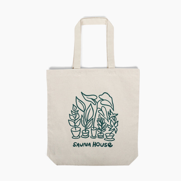 Plant Canvas Tote