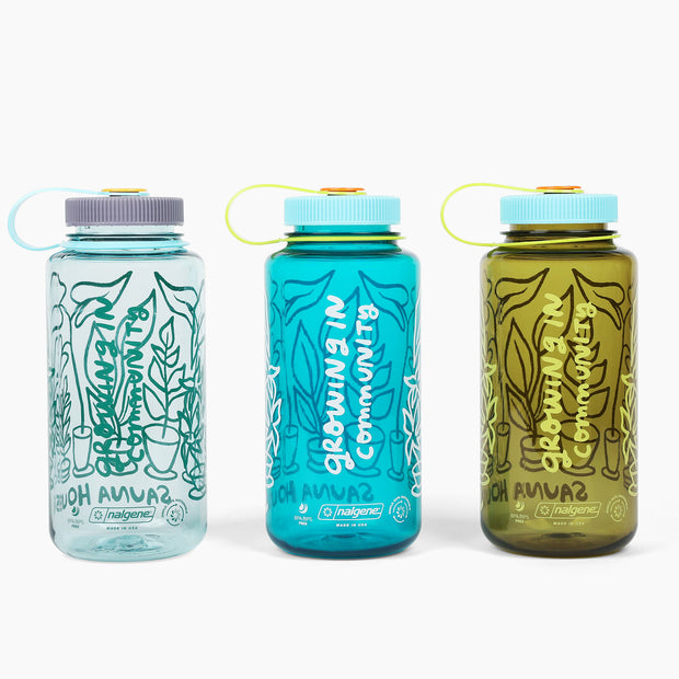 Water bottles for Sauna House back